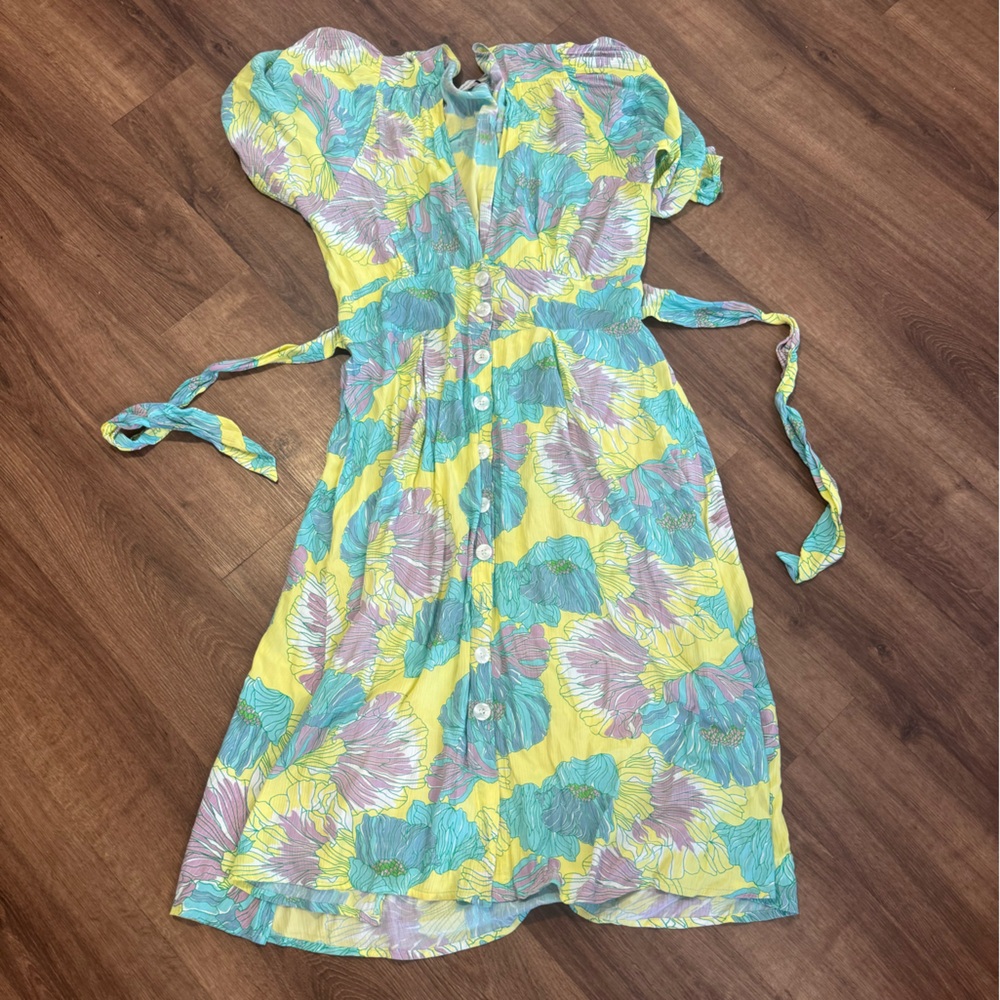 Faithfull the Brand Pastel Floral Top